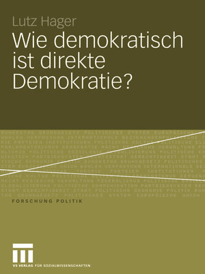 cover image of Wie demokratisch ist direkte Demokratie?